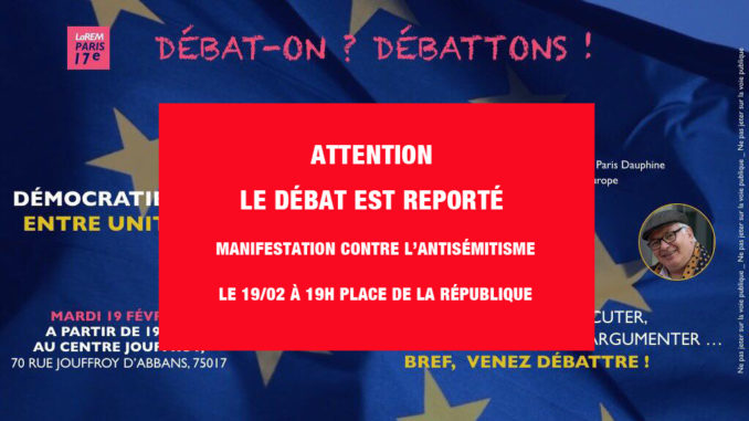 Report debat